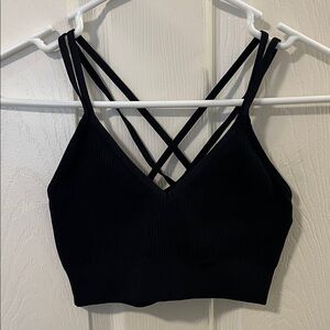 Aerie CrissCross Ribbed Bra